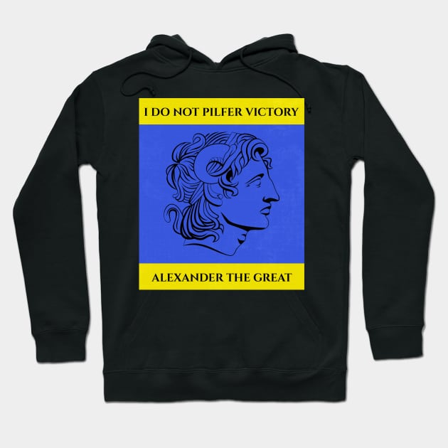 Alexander the Great Hoodie by purplecrowshub